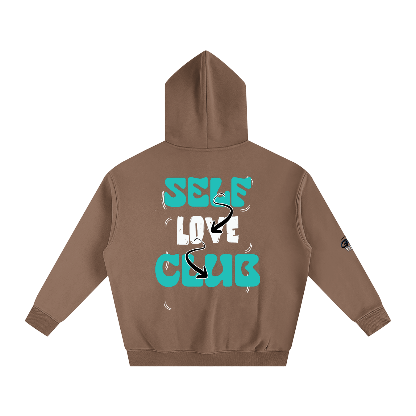 Oversize Self Love Club Hoodie ODMPOD