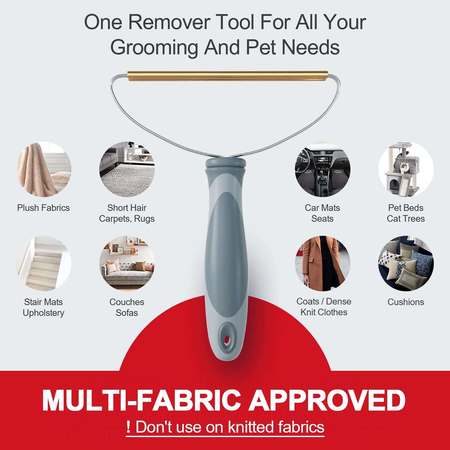 Pet Hair Remover, Dog Cat Hair Remover, Lint Cleaner Pro, Fur Removal Tool, Portable Carpet Scraper, Fuzz Rollers Hairball Shaver Brush For Carpets, Car Mat, Couch, Pet Bed, Furniture & Rug God&