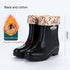 Work Wear Waterproof Fleece-lined Stylish Rain Boots Women God&