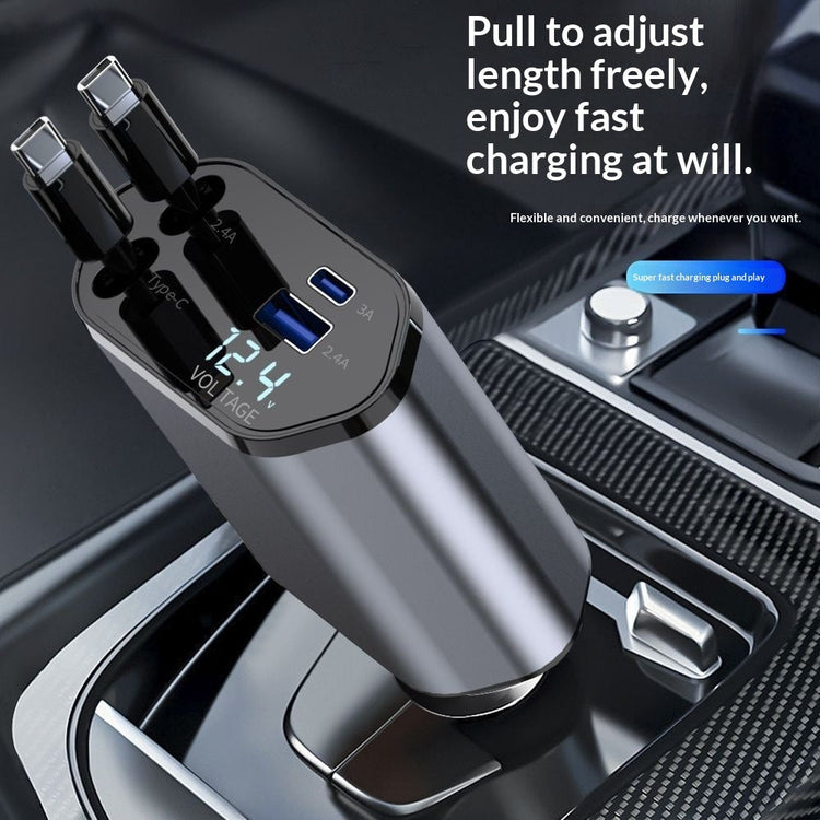 4-in-1 Car Charger Super Fast Charging God&