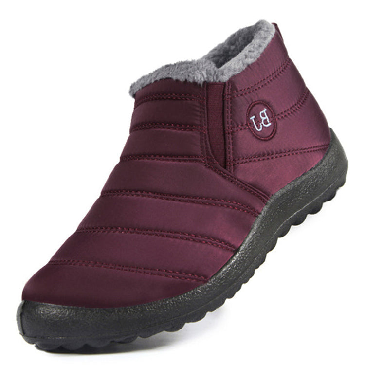 Winter Snow Boots Women Waterproof Shoes Warm Ankle Boots God&
