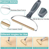 Pet Hair Remover, Dog Cat Hair Remover, Lint Cleaner Pro, Fur Removal Tool, Portable Carpet Scraper, Fuzz Rollers Hairball Shaver Brush For Carpets, Car Mat, Couch, Pet Bed, Furniture & Rug God&