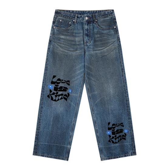 Love Is Kind Denim Jeans ODMPOD