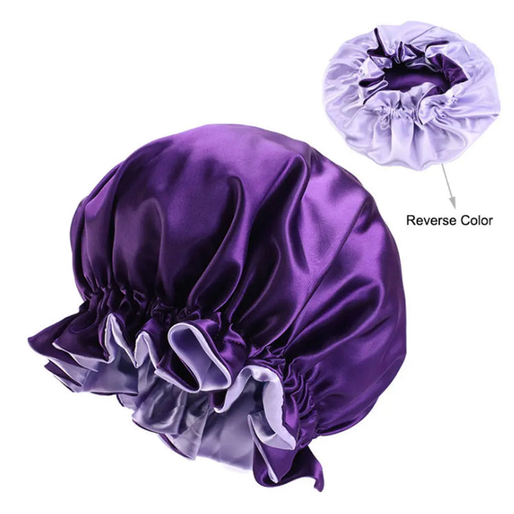 Double Satin Lace Nightcap Extra Large Round God&