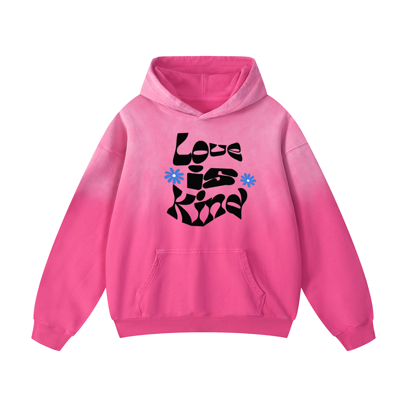 Love Is Kind Oversized Hoodie ODMPOD
