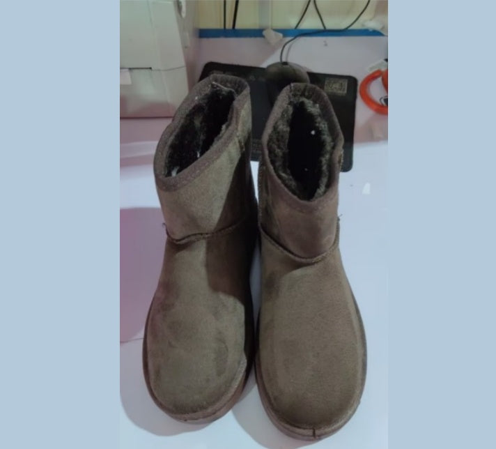 Snow Boots Winter Faux Fur Women Shoes God&