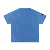 Snow Washed Oversized Cotton T-Shirt ODMPOD