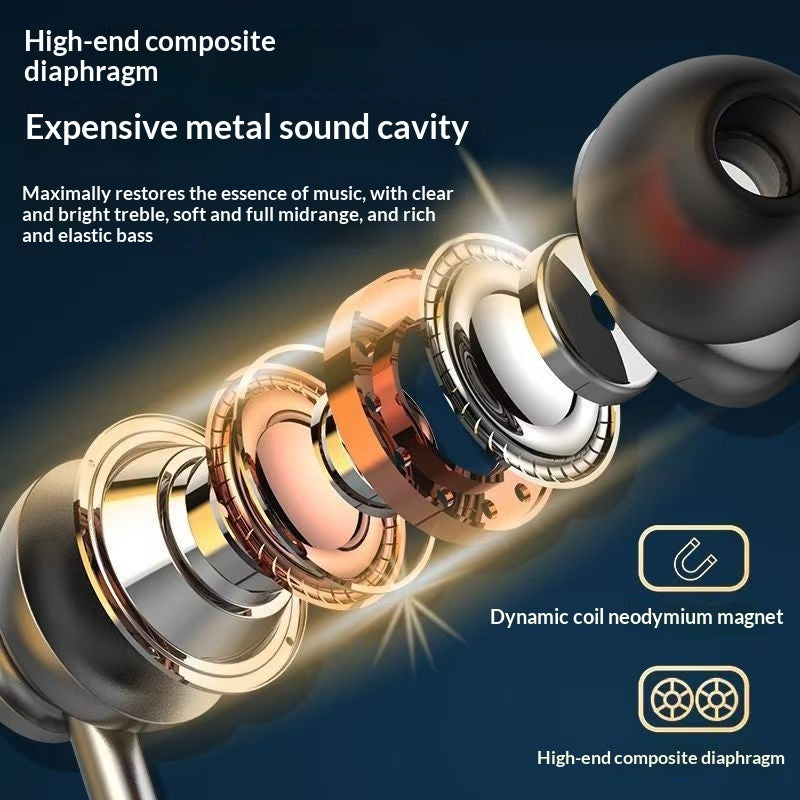 Wireless Bluetooth Neckband Earbuds With Ultra-long Battery Life God&
