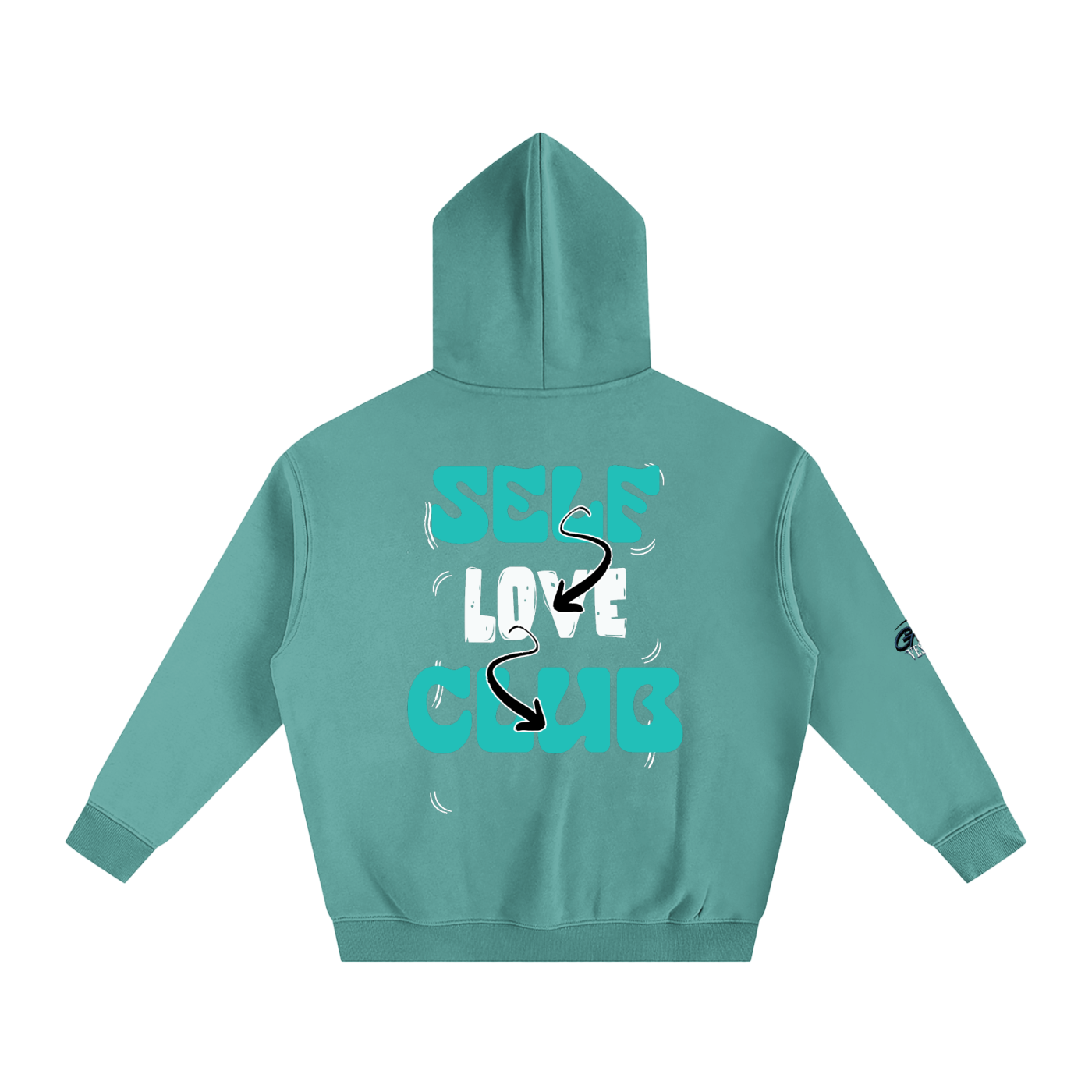 Oversize Self Love Club Hoodie ODMPOD