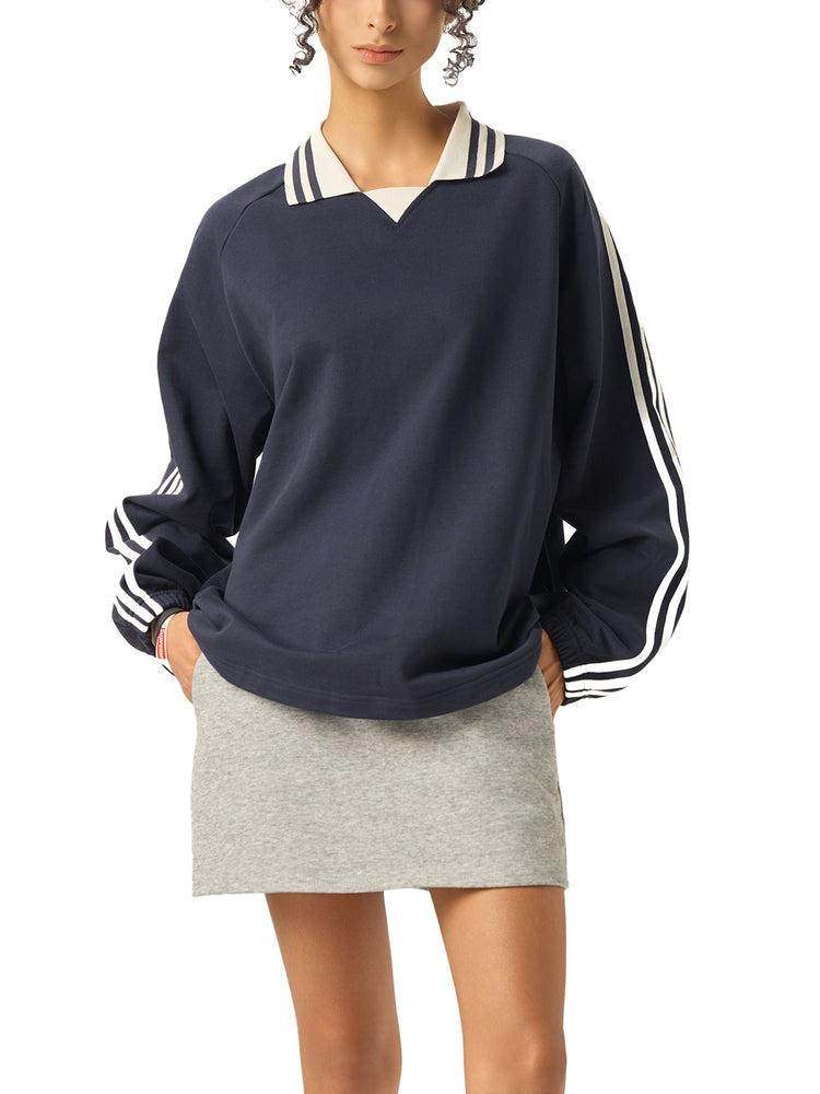Let Go Let God Collar Sweatshirt ODMPOD