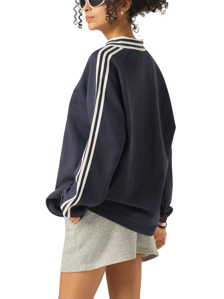 Let Go Let God Collar Sweatshirt ODMPOD